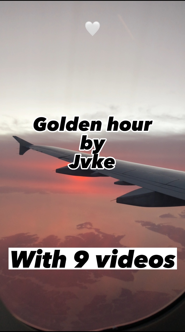 Golden hour by Jvke