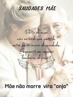 saudades mãe