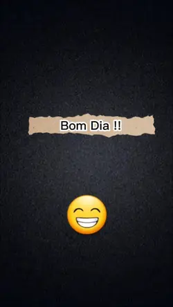 Bom dia/Animado