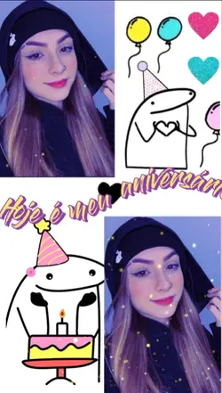 Hoje é meu  aviver