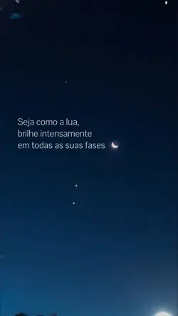 Seja como a 🌙