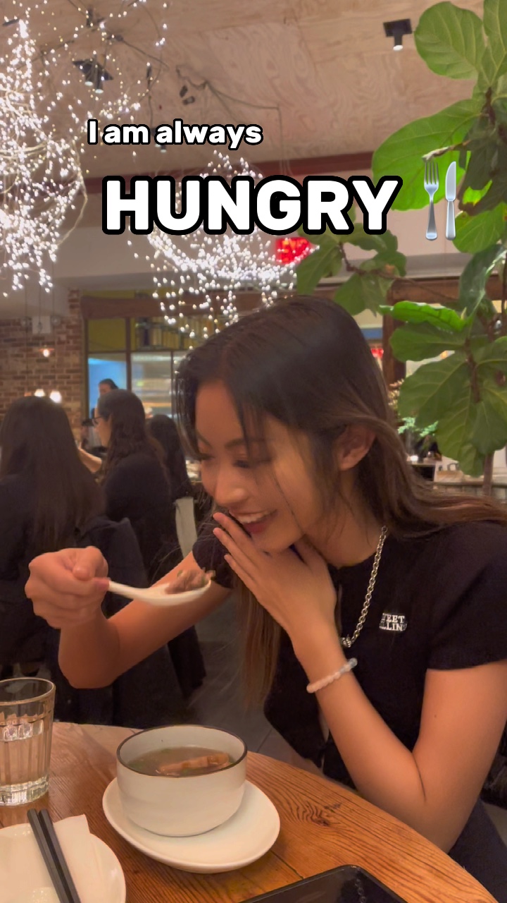 I’m always hungry 