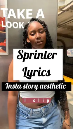 Sprinter-Dave lyrics