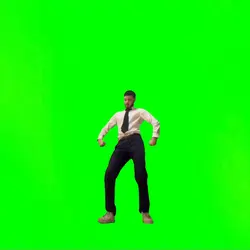 Man dancing