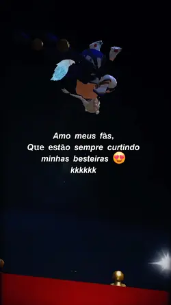 Meus fãs é incríveis