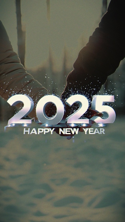 Frohes neues Jahr 2025