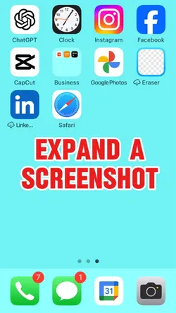 Expand a screensho
