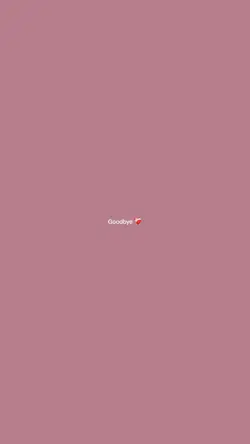 Goodbye