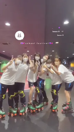 高校最後の文化祭💜💕
