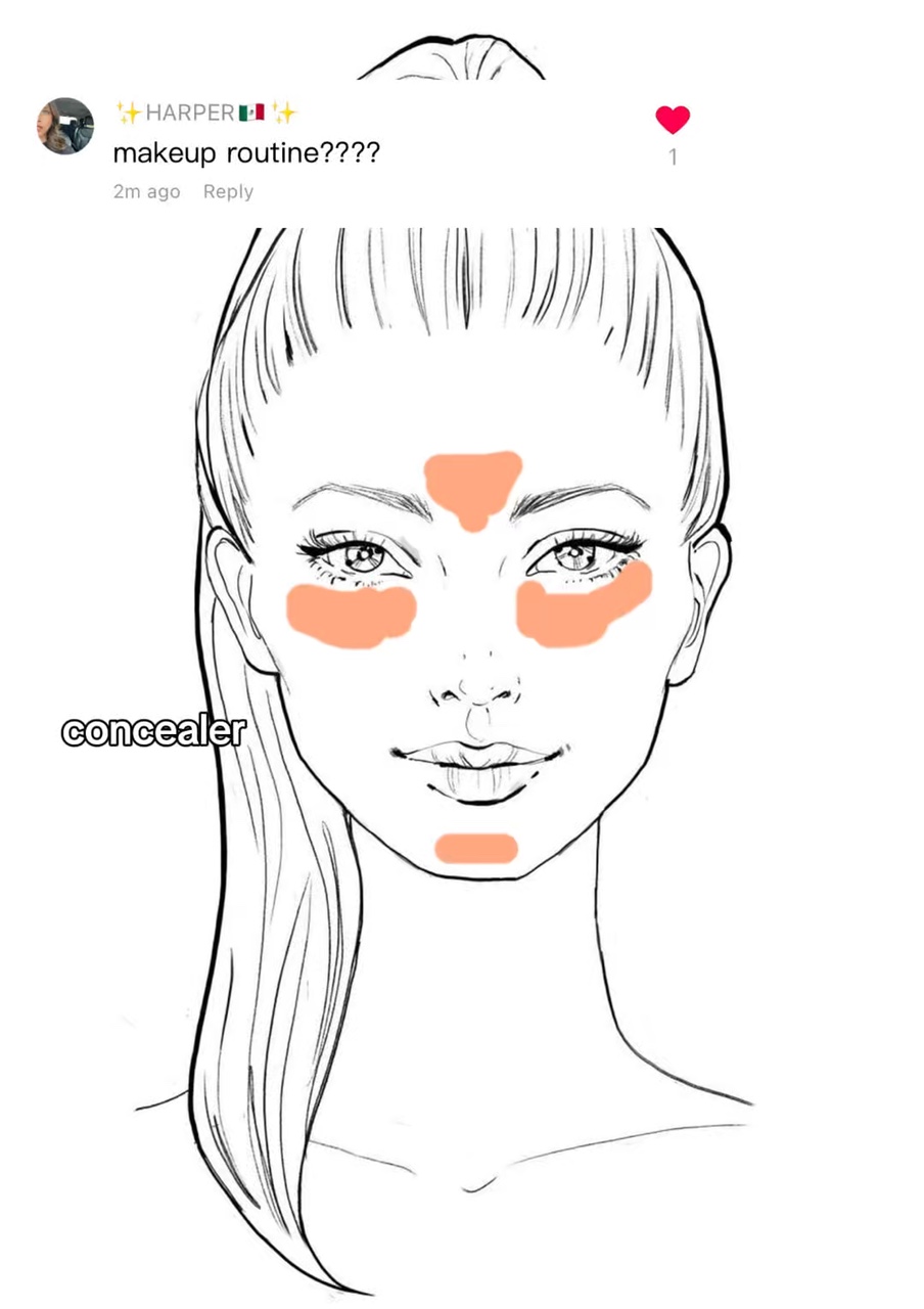 make up routine 