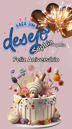 Escreva o nome 🎂