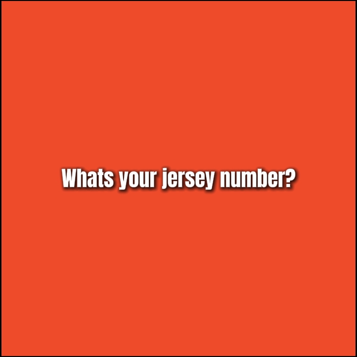 My number