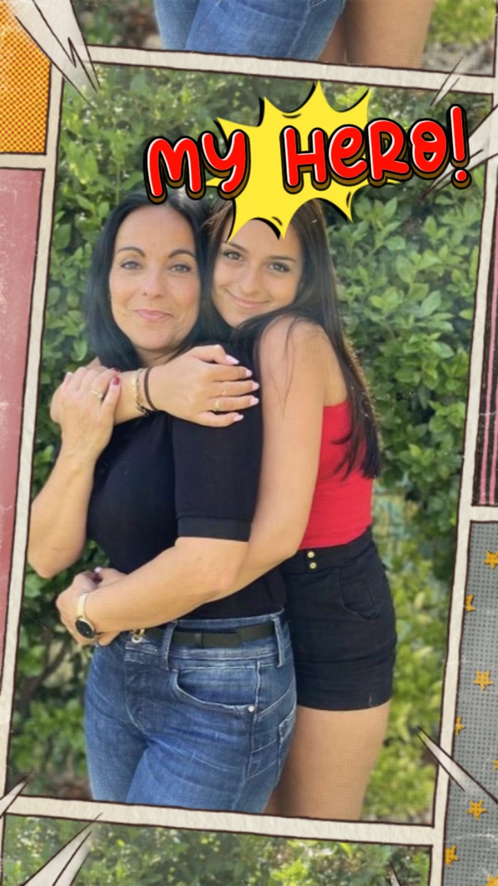 ¡Mi héroe!