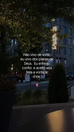 Não vivo de sorte