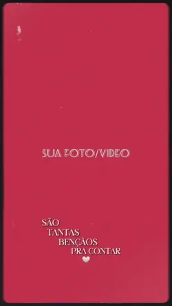 são tantas bençãos..