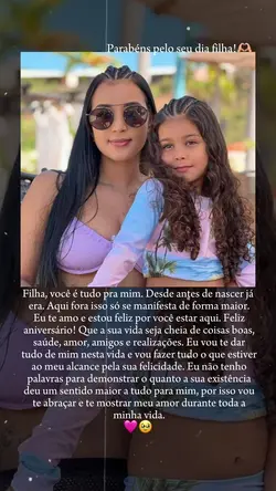 Parabéns filha