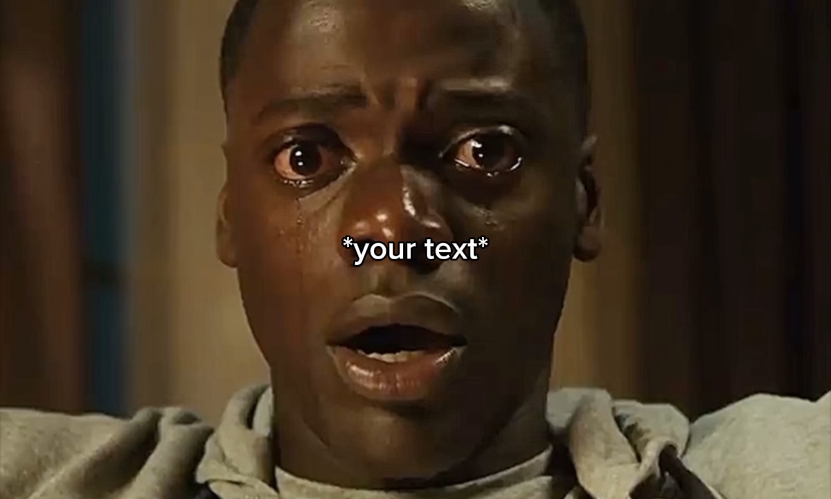Crying man meme