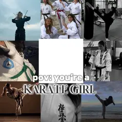 Karate girl