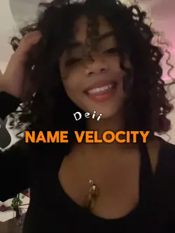 NAME VELOCITY