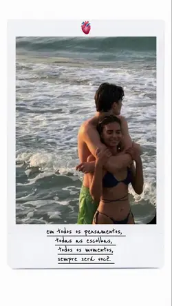 sempre será você. 