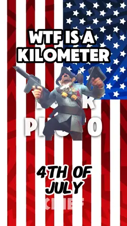 WTF IS A KILOMETER 🇺🇸