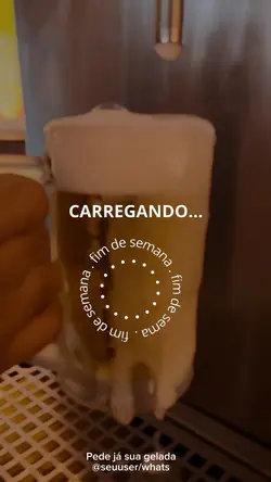 Bebida carregando