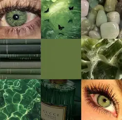 Green eyes💚