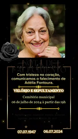 Note de falecimento 