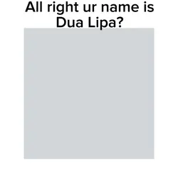 Dua lipa
