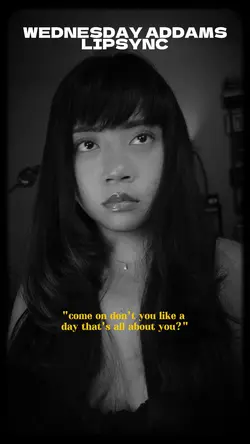 WEDNESDAY LIPSYNC 🖤