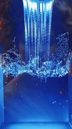 queda d'água 