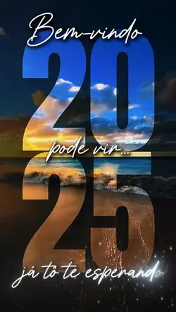 Bem-vindo 2025 π