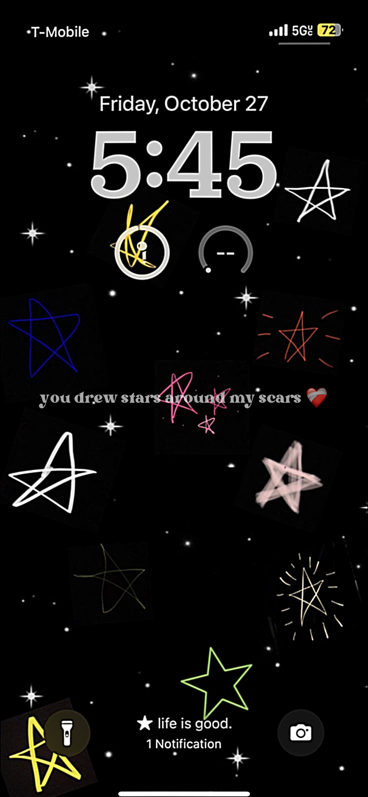 you drew stars
