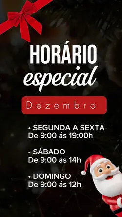 HORÁRIO ESPECIAL