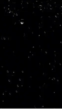 Chuva fundo preto 