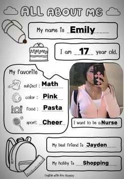 All about me 