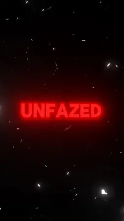 Stands there UNFAZED