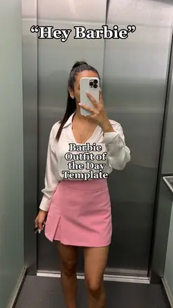 Barbie OOTD template
