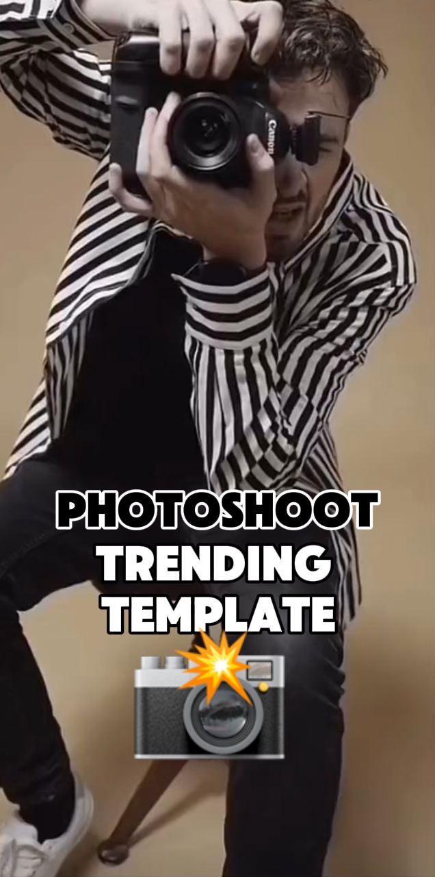 Tendencia de sesión de fotos 