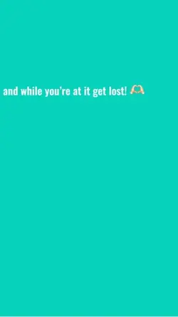 ur @ it get lost!