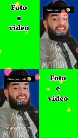 Pai é quem cria