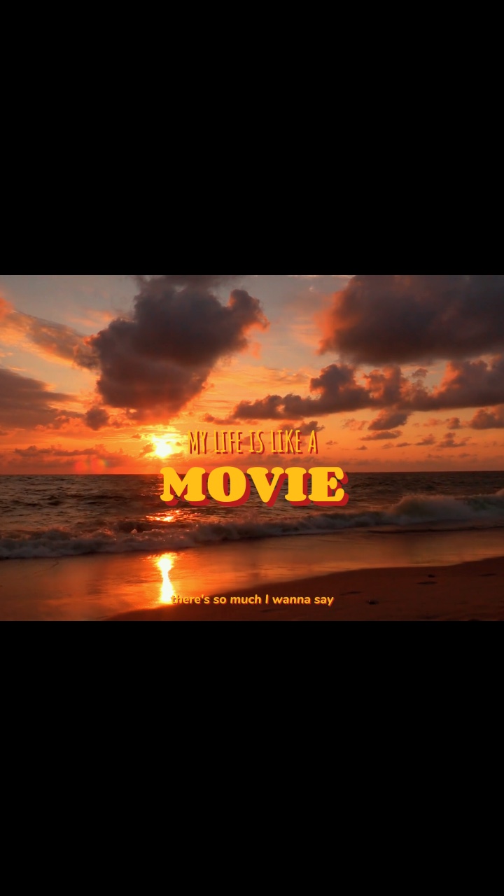 Ma vie est un film. 