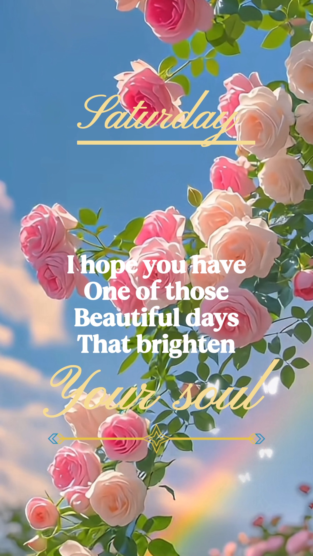Happy Saturday 🌹🌹
