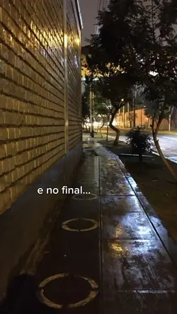 e no final 