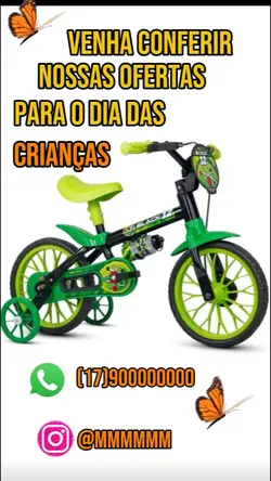 Bicicleta infantil 