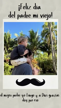 Feliz día papá 