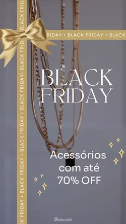 Black Friday joias