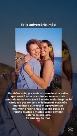 Parabéns mãe 