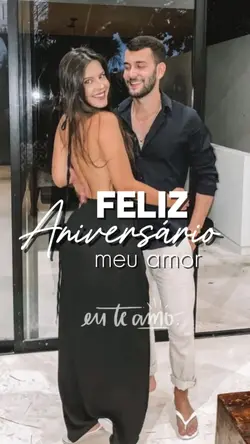 Feliz aniversário...