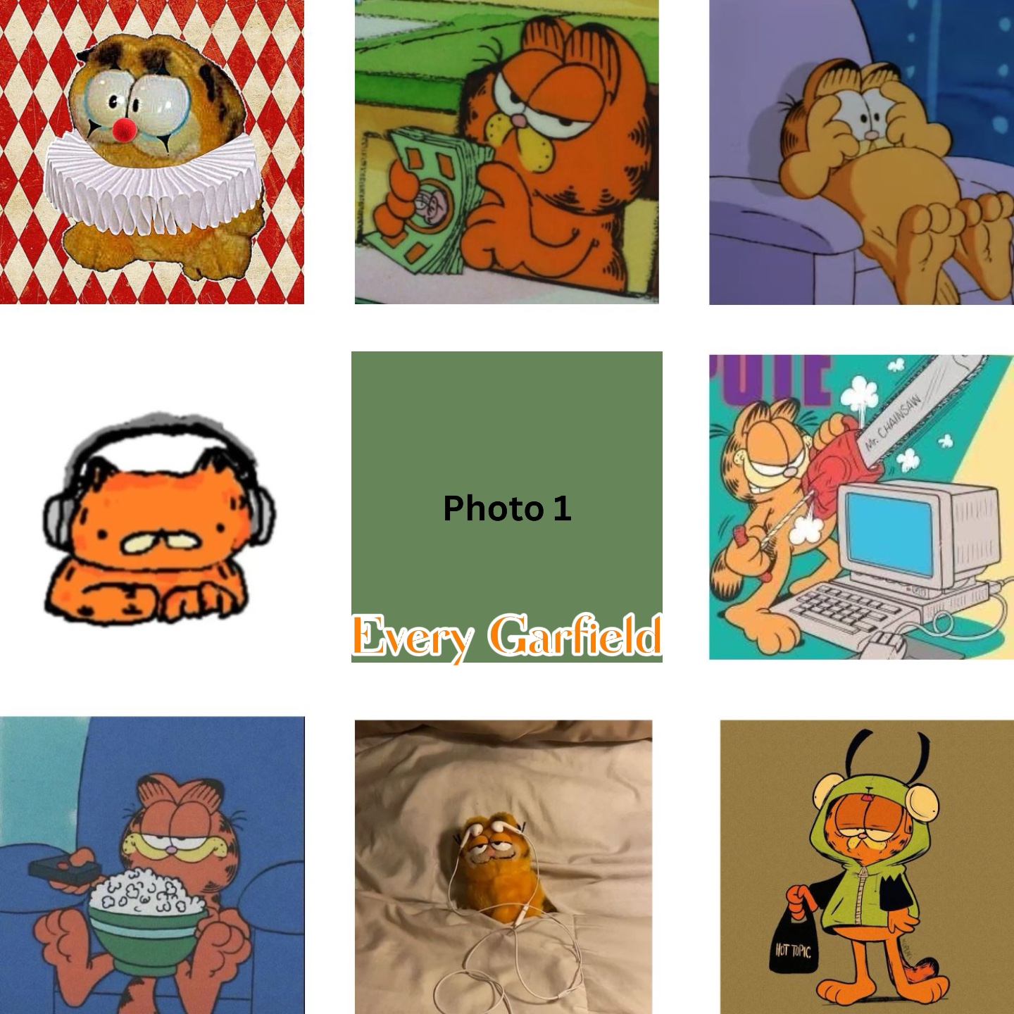 Garf and Odie